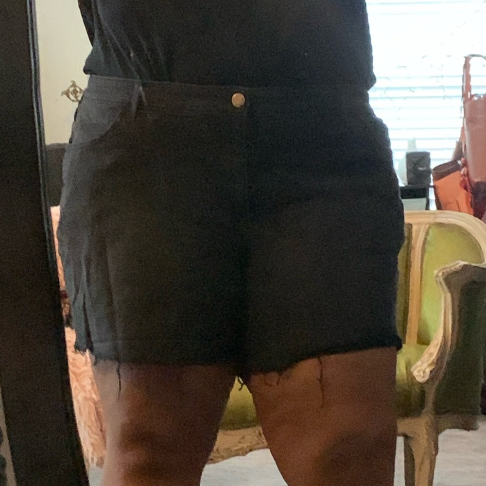 Cutoff Jean Shorts